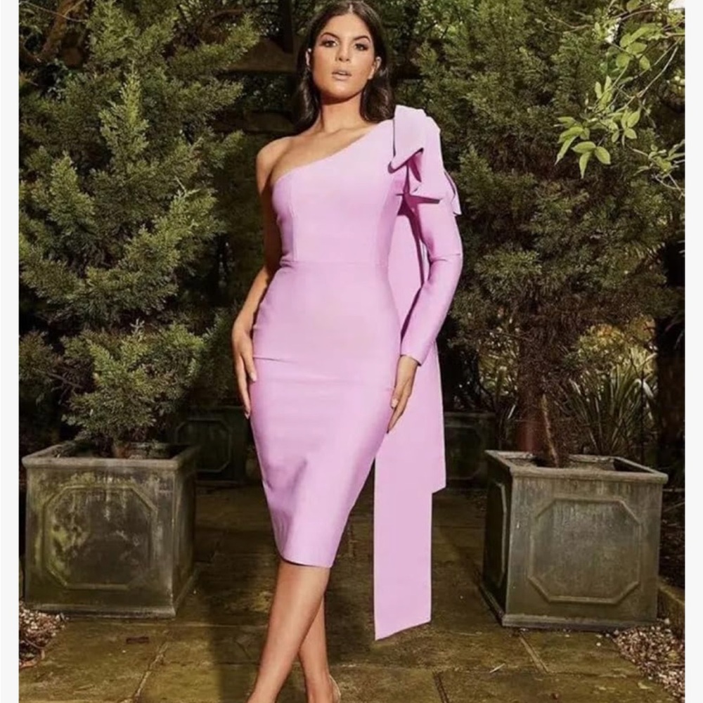 One-Shoulder Bandage Dress